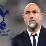Igor Tudor on the sidelines during his short tenure as Tottenham interim manager