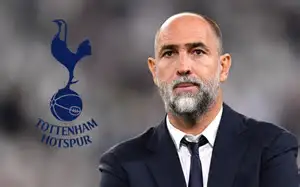 Igor Tudor on the sidelines during his short tenure as Tottenham interim manager