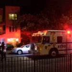 Police officers detain suspect after alleged bomb attempt outside NYC mayor residence