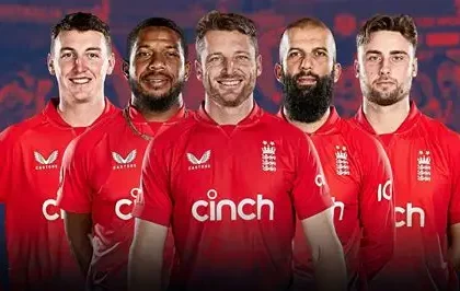 Harry Brook leads England T20 World Cup team in Mumbai