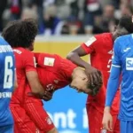 Masked fan entering pitch and unplugging VAR monitor during German football match
