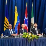 Delcy Rodríguez and US Secretary Doug Burgum discuss mining cooperation in Venezuela