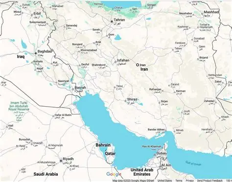 Satellite view of IRGC base and school in Minab after reported Tomahawk missile strike
