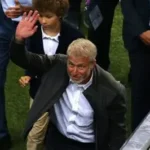 Chelsea players during match highlighting transfer controversy period