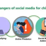 Child using smartphone with parental guidance on screen time