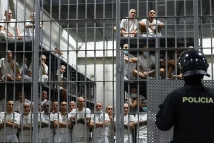 Exploring the world’s most notorious prisons dark corridor with iron bars