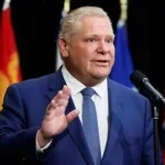 Doug Ford private jet Bombardier Challenger 650 Ontario controversy