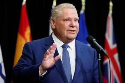 Doug Ford private jet Bombardier Challenger 650 Ontario controversy