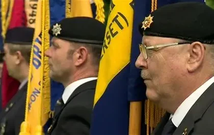 Falklands War veteran speaking about UK sovereignty and US tensions