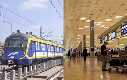 Empty Mumbai Aqua Line station shows low India metro ridership crisis.