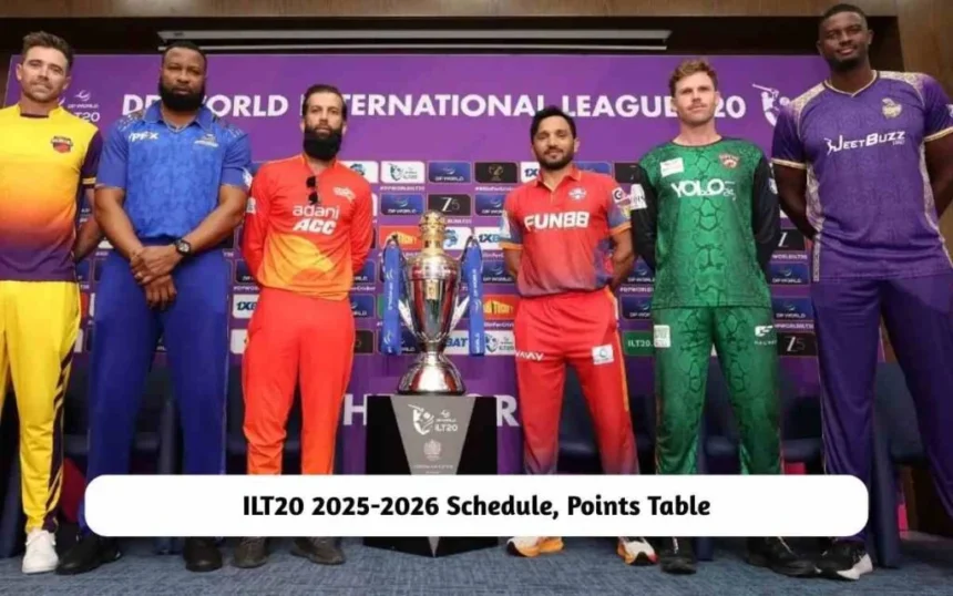 ILT20 players like Sam Curran showcase overseas talent in UAE league.