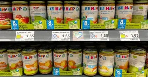 HiPP baby food jar recall Austria contamination warning