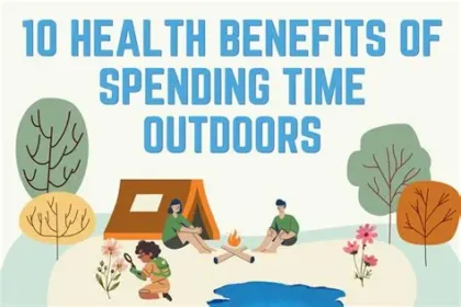 Person walks through green park feeling nature's calming health benefits.