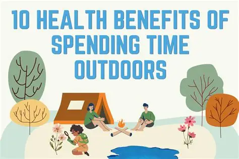 Person walks through green park feeling nature's calming health benefits.