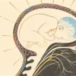 Father holding newborn baby showing emotional bonding and caregiving