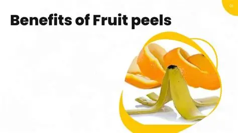 Banana and orange peels being used in cooking instead of thrown away