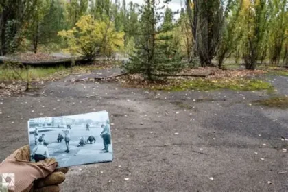 Chernobyl nuclear plant explosion wedding couple Pripyat 1986