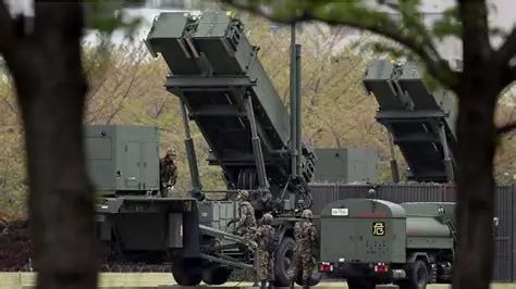 Japan military forces participating in joint exercises after arms export rule changes