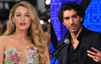 Blake Lively and Justin Baldoni face off on It Ends With Us film set, highlighting their legal battle's origin.