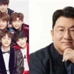 Bang Si-hyuk at Hybe headquarters during investigation