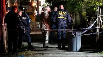 Police investigate scene of baby shooting in New York