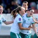 Marissa Sheva Republic of Ireland goal vs Poland Aviva Stadium