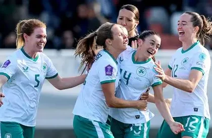 Marissa Sheva Republic of Ireland goal vs Poland Aviva Stadium