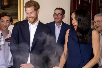 Meghan Duchess of Sussex filming MasterChef Australia episode in Melbourne