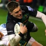 Northampton Saints Exeter Chiefs last minute try Premiership rugby