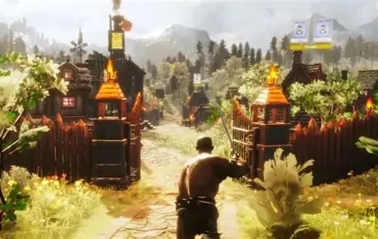 Peter Molyneux working on Masters of Albion game