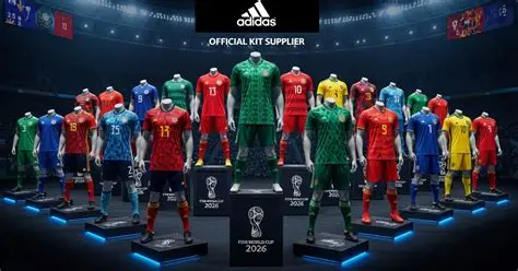 World Cup 2026 football kits from top teams