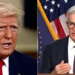 Donald Trump speaking about Federal Reserve Chair Jerome Powell during interview