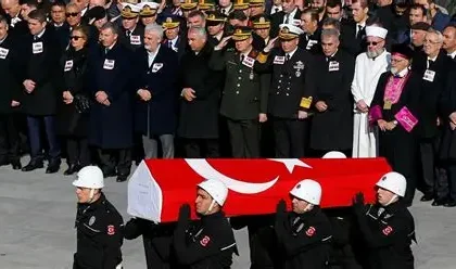 People mourning outside school after deadly shooting in Kahramanmaras Turkey