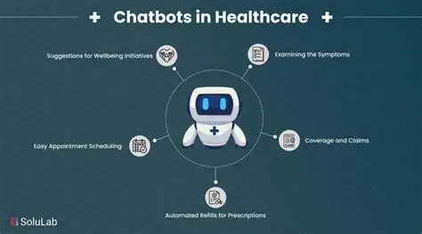 Person using AI chatbot for health advice on smartphone