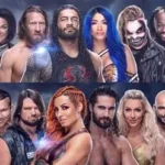 WWE wrestlers during WrestleMania event before roster releases