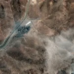 Empty streets in Tehran during economic slowdown