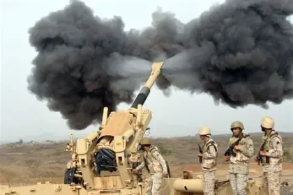 Explosion over residential area in Lamerd after missile strike