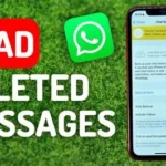 WhatsApp chat showing auto delete messages after read feature