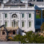 Trump White House ballroom construction