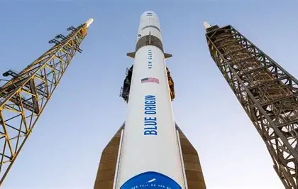 Blue Origin's New Glenn rocket stands grounded after satellite launch failure.