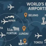 World’s busiest airports 2025 rankings showing Atlanta Dubai Tokyo and global travel growth