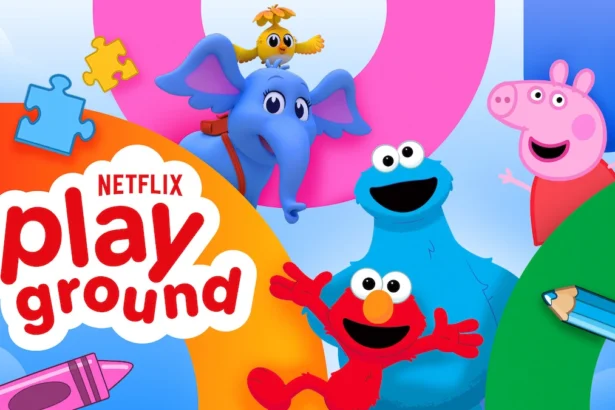 Netflix Playground kids gaming app with interactive games for children