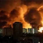 Kyiv Russian strikes destroy apartment building during overnight attack