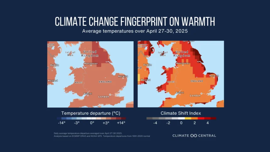 UK spring temperatures rise after cold snap
