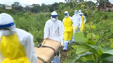 DR Congo Ebola outbreak response team in eastern province