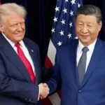 Trump China visit during grand welcome ceremony in Beijing