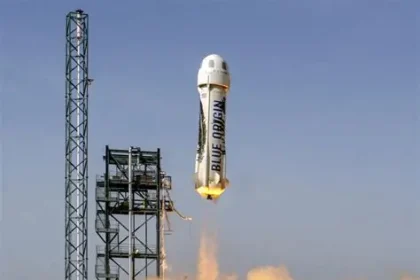 Blue Origin Rocket Explosion creates massive fireball during Florida launch pad test