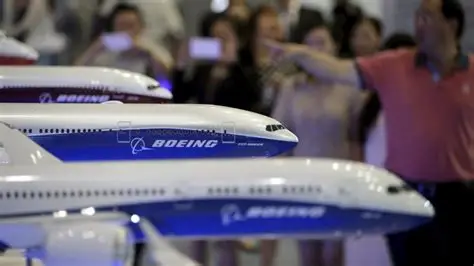 Boeing jet taxiing — China Boeing 200 jets