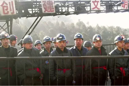 China coal mine explosion rescue operation in Shanxi Province