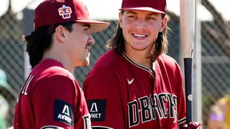 Alek Thomas wearing a Los Angeles Dodgers uniform after being traded from the Arizona Diamondbacks.